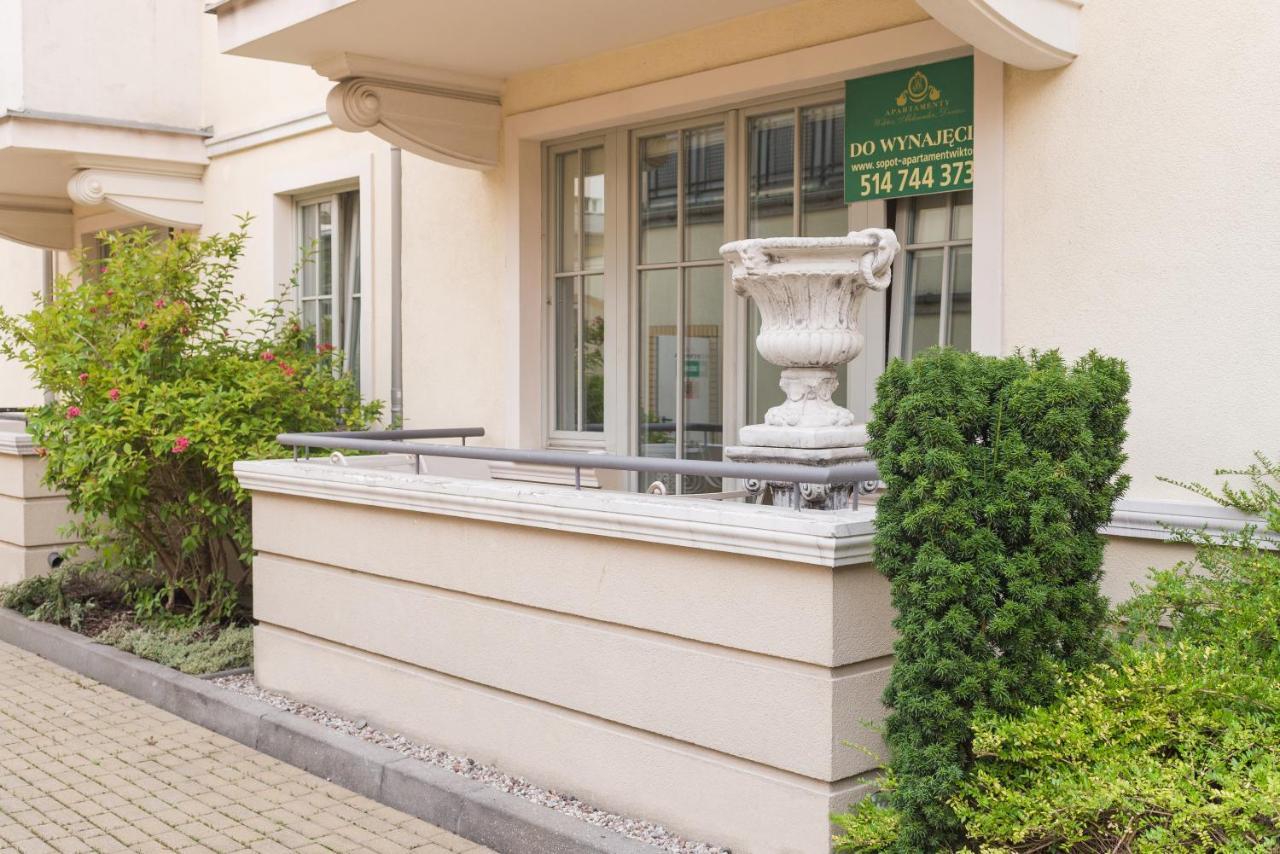 Apartament Wiktor Sopot Monte Cassino Z Garazem Exterior photo